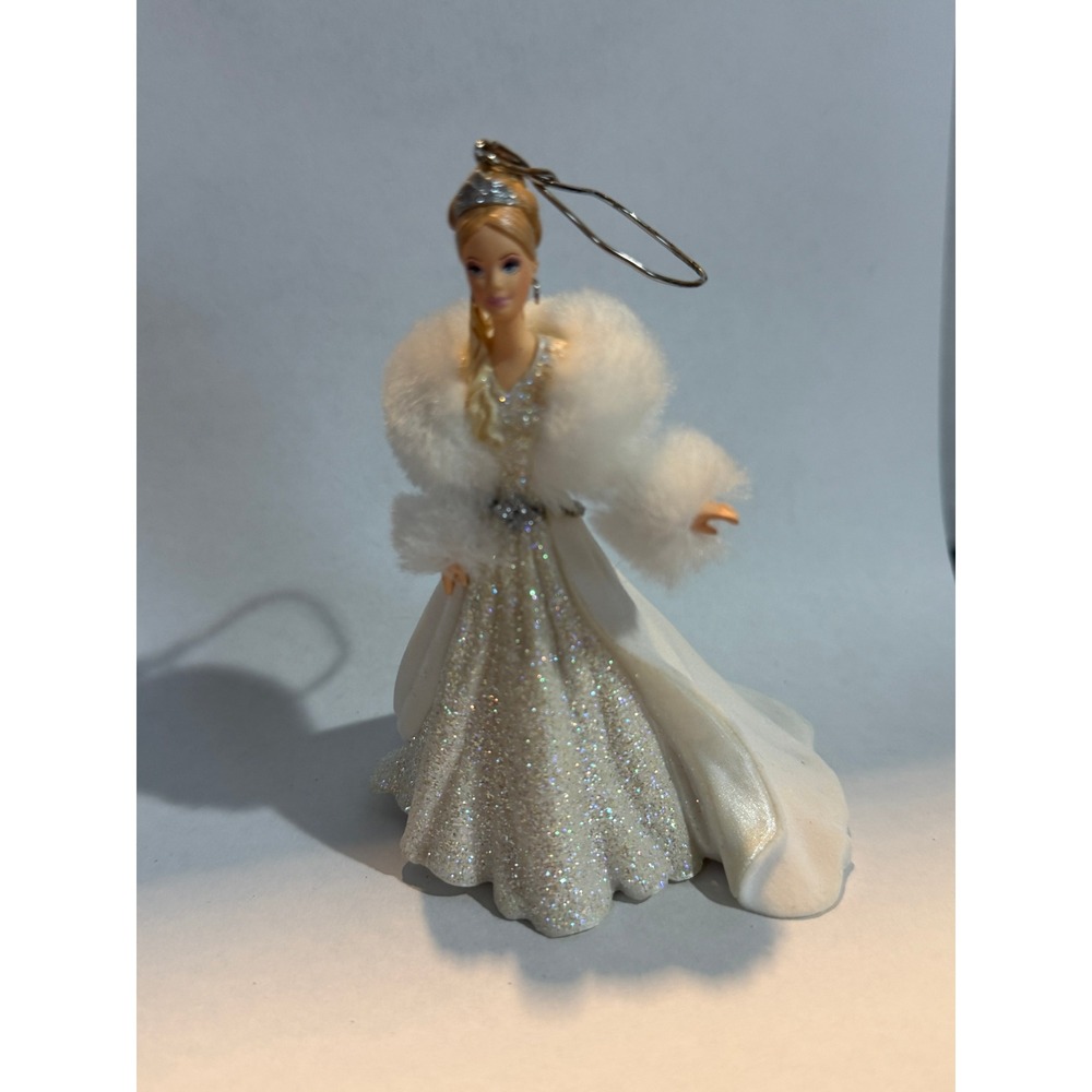 Hallmark Keepsake 2003 Celebration Barbie Ornament Special Edition White Gown